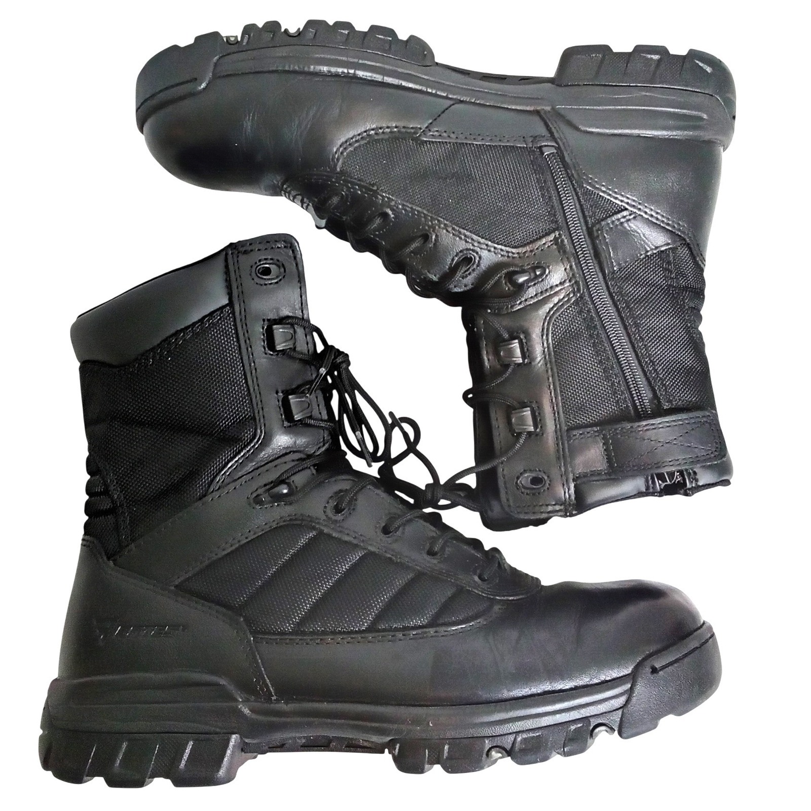 Bates Mens Gx-8 Gore-Tex Side Zip Waterproof Tactical Boots Black 10.5